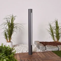 Tomas Lámpara Para Jardín H75 Dark Grey/White - Lucande -Iluminación Tienda De Ventas 42510965476963