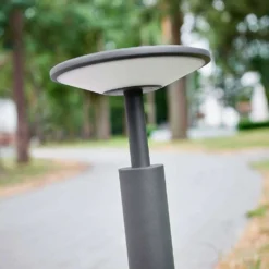 Fenia Lámpara Para Jardín H60 Anthracite/Opal - Lucande -Iluminación Tienda De Ventas 42510965479795