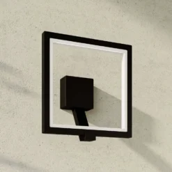 Square Aplique Pared Exterior Graphite - Lucande -Iluminación Tienda De Ventas 42510965503823