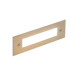 Roni Short Empotrable Aplique De Pared Exterior Steel - Lucande