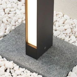 Lirka 1 Lámpara Para Jardín Dark Grey/White - Lucande -Iluminación Tienda De Ventas 42510965557906