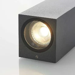 Lavina Up/Down Aplique Pared Exterior Dark Grey - Lucande -Iluminación Tienda De Ventas 42510965559436