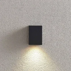 Lavina Down Aplique Pared Exterior Dark Grey - Lucande -Iluminación Tienda De Ventas 42510965559744