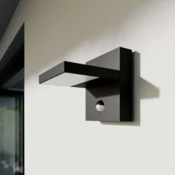 Silvan Aplique Pared Exterior W/Sensor Graphite/White - Lucande -Iluminación Tienda De Ventas 42510965567113