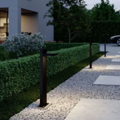 Silvan Lámpara Para Jardín Graphite/White - Lucande -Iluminación Tienda De Ventas 42510965567285