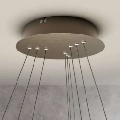 Ezana Lámpara Colgante Nickel - Lucande -Iluminación Tienda De Ventas 42510965568583