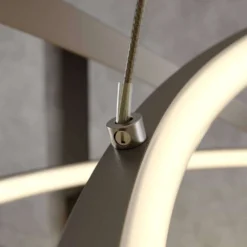 Ezana Lámpara Colgante Nickel - Lucande -Iluminación Tienda De Ventas 42510965568584