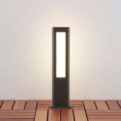 Mhairi Lámpara Para Jardín H50 Anthracite/White - Lucande -Iluminación Tienda De Ventas 42510965569193
