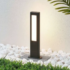 Mhairi Lámpara Para Jardín H50 Anthracite/White - Lucande -Iluminación Tienda De Ventas 42510965569196