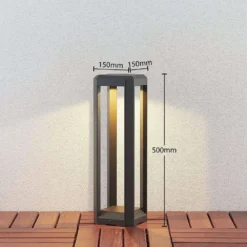 Fery Lámpara Para Jardín H50 Anthracite - Lucande -Iluminación Tienda De Ventas 42510965569405