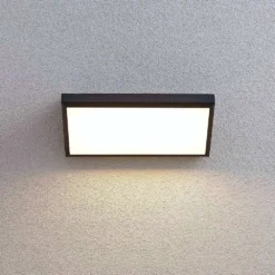 Abby Aplique De Pared Exterior W/Sensor Dark Grey/White - Lindby 10 Abby Aplique De Pared Exterior W/Sensor Dark Grey/White - Lindby -Iluminación Tienda De Ventas 42510965612415
