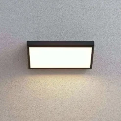 Abby Aplique De Pared Exterior Dark Grey/White - Lindby -Iluminación Tienda De Ventas 42510965612585