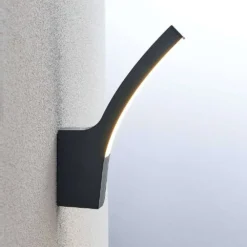 Ilvita Aplique De Pared Exterior Anthracite - Lindby -Iluminación Tienda De Ventas 42510965619755