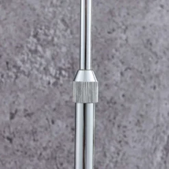 Pordis Lámpara De Pie Chrome/White - Lucande -Iluminación Tienda De Ventas 42510965634505