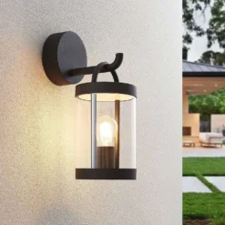 Cassian Aplique Exterior IP54 Dark Grey - Lucande -Iluminación Tienda De Ventas 42510965652183 1