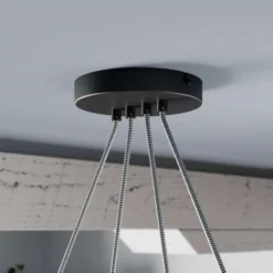 Asta 4 Lámpara Colgante Grey/Wood - Lucande -Iluminación Tienda De Ventas 42510965663214 3