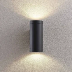 Thomke Aplique Exterior Dark Grey - Lucande -Iluminación Tienda De Ventas 42510965693226