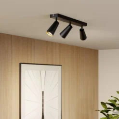 Angelina 3 Lámpara De Techo Black/Gold - Lucande 7 Angelina 3 Lámpara De Techo Black/Gold - Lucande -Iluminación Tienda De Ventas 4251096569827lucande angelina deckenlampe schwarz gold3