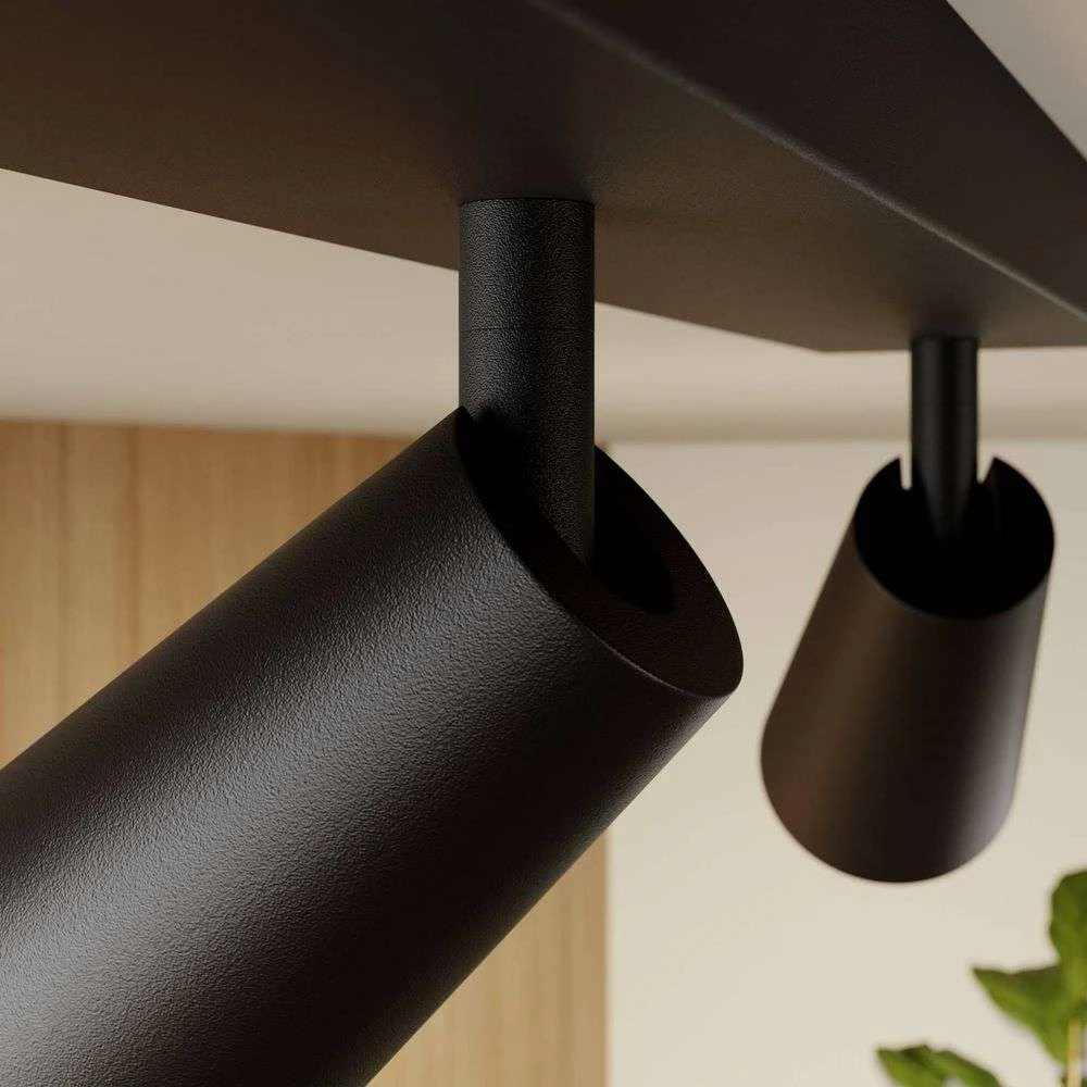 Angelina 3 Lámpara De Techo Black/Gold - Lucande 5 Angelina 3 Lámpara De Techo Black/Gold - Lucande - Imagen 5