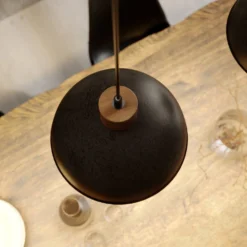 Holgar Lámpara Colgante Green/Wood - Lindby -Iluminación Tienda De Ventas 42510965712714