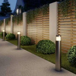Ellina Lámpara Para Jardín H60 Steel/White - Arcchio -Iluminación Tienda De Ventas 42510965718063