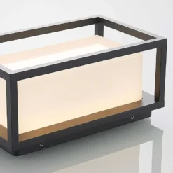 Ilirian Aplique Exterior Graphite/White - Lucande -Iluminación Tienda De Ventas 42510965731385