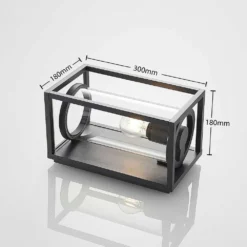 Brienne Aplique Exterior IP54 Graphite - Lucande -Iluminación Tienda De Ventas 42510965735894