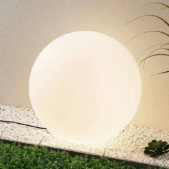 Senadin Lámpara Exteriores Ø60 IP54 Blanco - Arcchio -Iluminación Tienda De Ventas 4251096575330arcchio senadin leuchtkugel weiss ip54 60 cm3