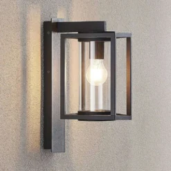 Ferda Down Aplique Exterior IP44 Graphite - Lucande -Iluminación Tienda De Ventas 42510965759963