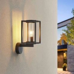 Ferda Up Aplique Exterior IP44 Graphite - Lucande -Iluminación Tienda De Ventas 42510965760234