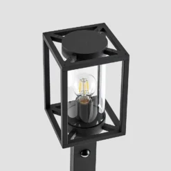 Ferda Lámpara Para Jardín W/Sensor H100 Graphite - Lucande -Iluminación Tienda De Ventas 42510965760856