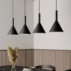 Tadej 4 Lámpara Colgante Black/White - Arcchio -Iluminación Tienda De Ventas 42510965763064