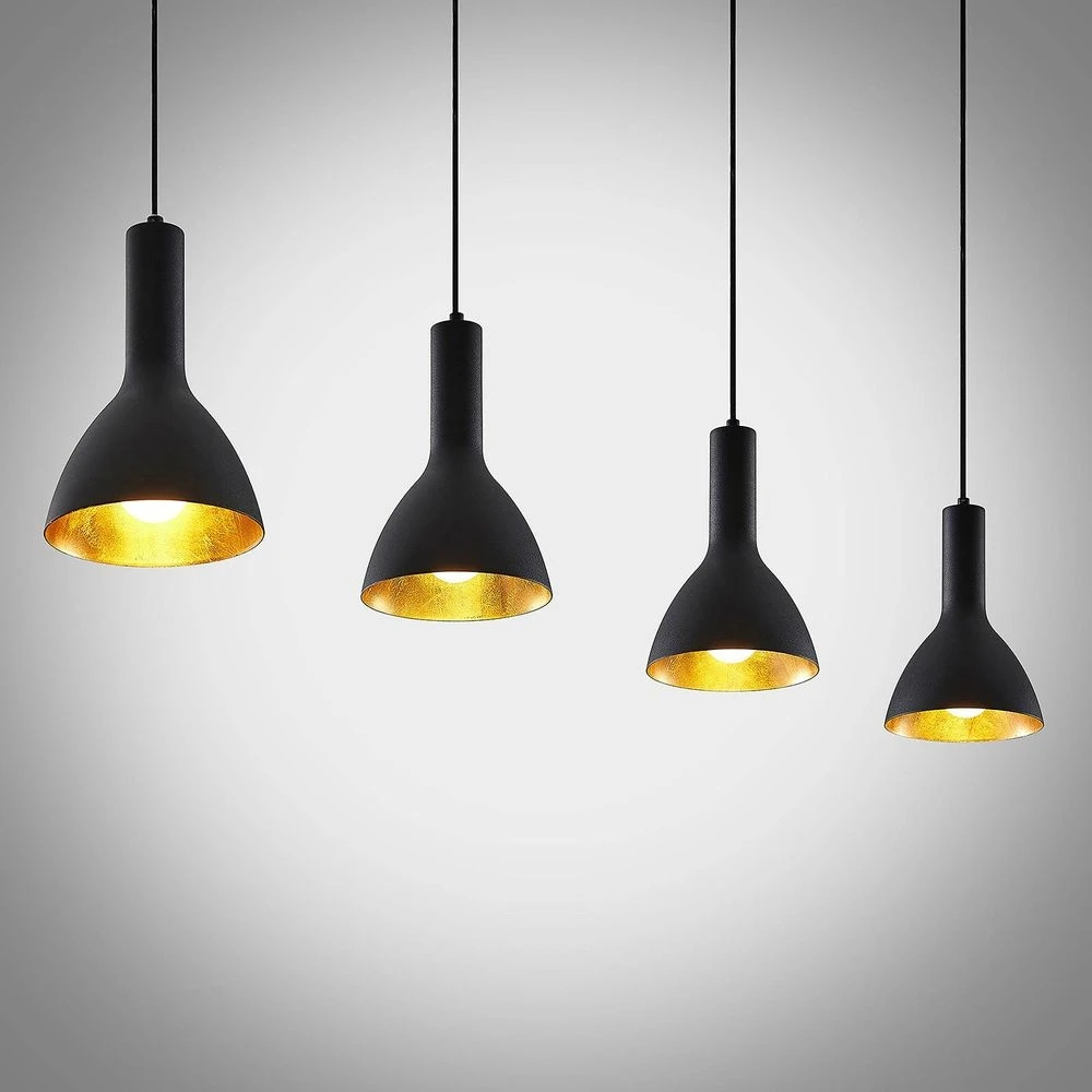 Cosmina 4 Lámpara Colgante Track Negro/Oro - Arcchio 2 Cosmina 4 Lámpara Colgante Track Negro/Oro - Arcchio - Imagen 2