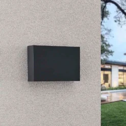 Jarte Up/Down Aplique De Pared Exterior Dark Grey - Lindby -Iluminación Tienda De Ventas 42510965803726