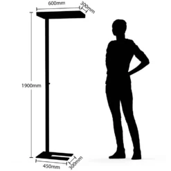 Nora Lámpara De Pie Silver - Arcchio 9 Nora Lámpara De Pie Silver - Arcchio -Iluminación Tienda De Ventas 42510965860394