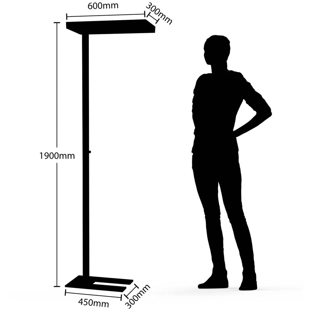 Nora Lámpara De Pie Silver - Arcchio 4 Nora Lámpara De Pie Silver - Arcchio - Imagen 4
