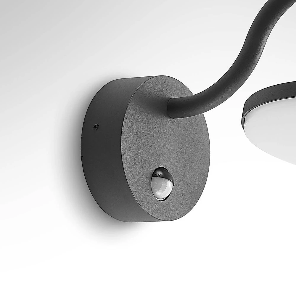 Fineria Aplique Exterior W/Sensor Dark Grey - Arcchio 6 Fineria Aplique Exterior W/Sensor Dark Grey - Arcchio - Imagen 6