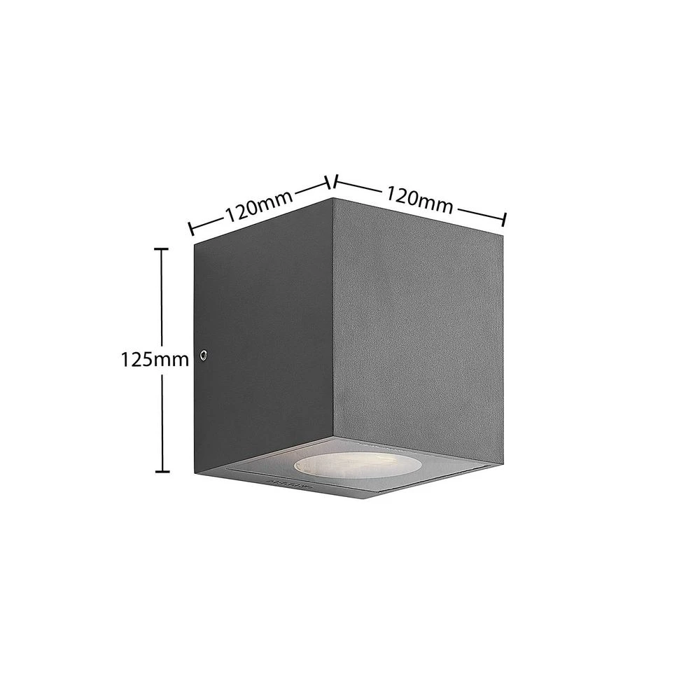 Tassnim Up/Down Aplique Exterior Graphite - Arcchio 6 Tassnim Up/Down Aplique Exterior Graphite - Arcchio - Imagen 6