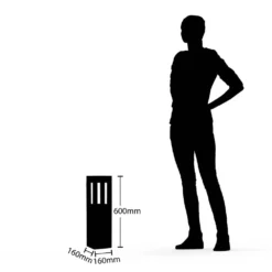 Kirito Lámpara Para Jardín H60 Dark Grey - Arcchio -Iluminación Tienda De Ventas 42510965927266