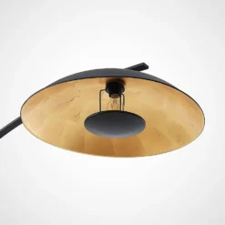 Emilienne Lámpara De Pie Black/Gold - Lindby -Iluminación Tienda De Ventas 42510965927715