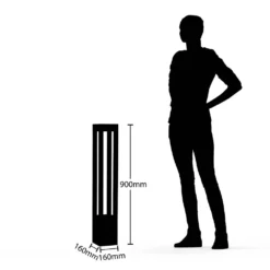 Lienna Lámpara Para Jardín H90 Dark Grey - Arcchio 11 Lienna Lámpara Para Jardín H90 Dark Grey - Arcchio -Iluminación Tienda De Ventas 42510965927956