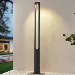 Dovino Lámpara Para Jardín H200 Dark Grey - Lucande -Iluminación Tienda De Ventas 42510965939214