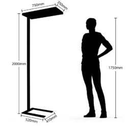 Somidia Lámpara De Pie Silver - Arcchio 11 Somidia Lámpara De Pie Silver - Arcchio -Iluminación Tienda De Ventas 4251911702309 6