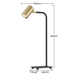 Sanad Lámpara De Sobremesa Brass - Lindby -Iluminación Tienda De Ventas 42519117031393