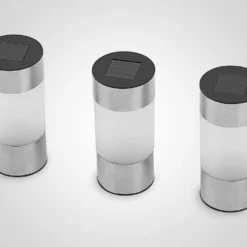 Jocob Lámpara Solar 3pcs - Lindby -Iluminación Tienda De Ventas 4251911707564lindby jocob led solarleuchte m erdspiess 3er set3