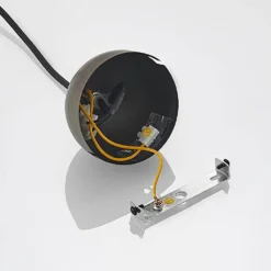 Monigo Lámpara Colgante Nickel/Wood - Lindby -Iluminación Tienda De Ventas 42519117082196