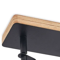 Colton 3 Lámpara De Techo Black/Gold - Lindby -Iluminación Tienda De Ventas 4251911709353colton loft 35