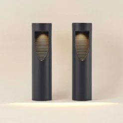 Ashton Lámpara Solar Black - Lindby -Iluminación Tienda De Ventas 42519117132515