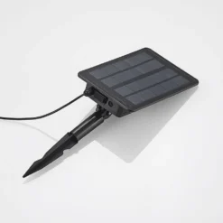 Lexiane Lámpara Solar Steel - Lindby -Iluminación Tienda De Ventas 42519117133056
