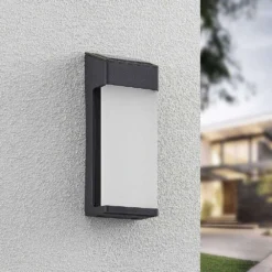 Kendrik Solar Aplique De Pared Black - Lindby -Iluminación Tienda De Ventas 42519117133363